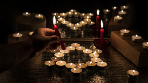 Jewish, holiday, Holocaust, candles