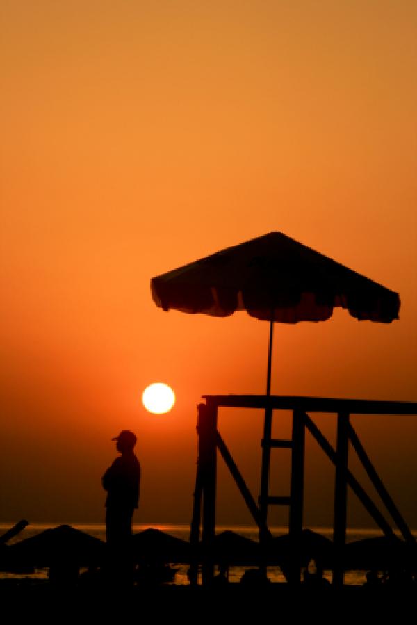 Sea beach at afternoon. Coxs bazaar, Bangladesh