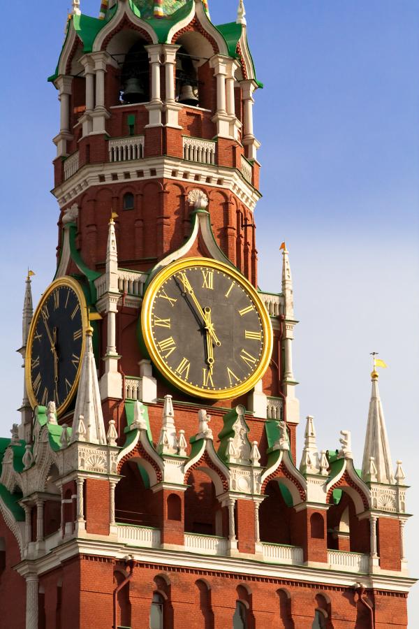 Spaskaya tower of Moscow Kremlin