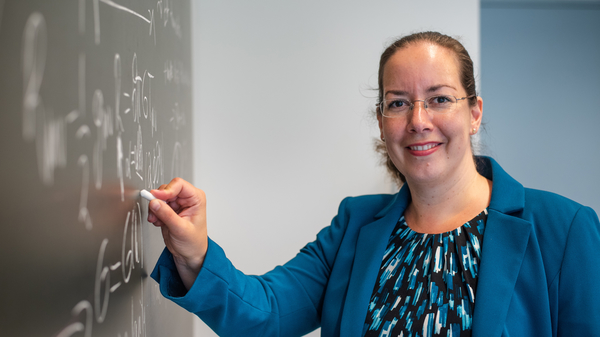 Image of Astrid Eichhorn, a theoretical physicist at the University of Southern Denmark.
