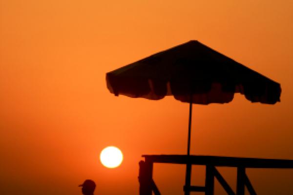 Sea beach at afternoon. Coxs bazaar, Bangladesh