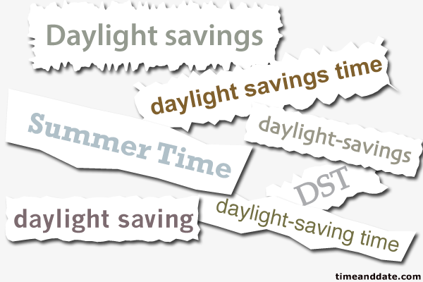 Daylight Savings Time vs Daylight Saving Time