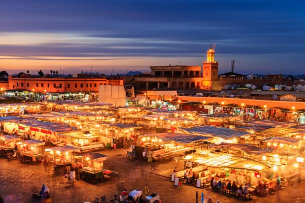 Clock Tower Old Medina Casablanca, Morocco