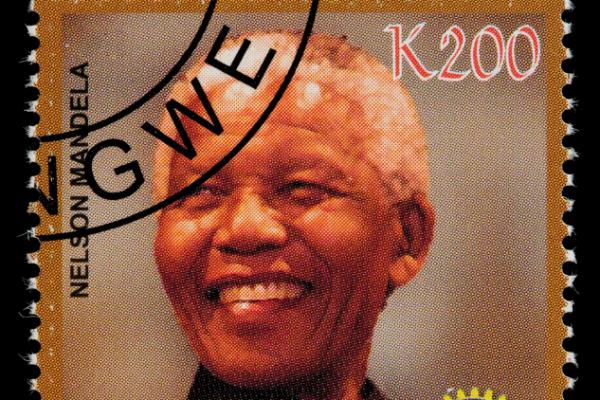 Nelson Mandela Postage Stamp