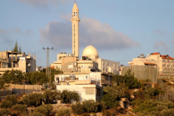 Arab village at West Bank.