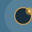 Illustration of solar eclipse