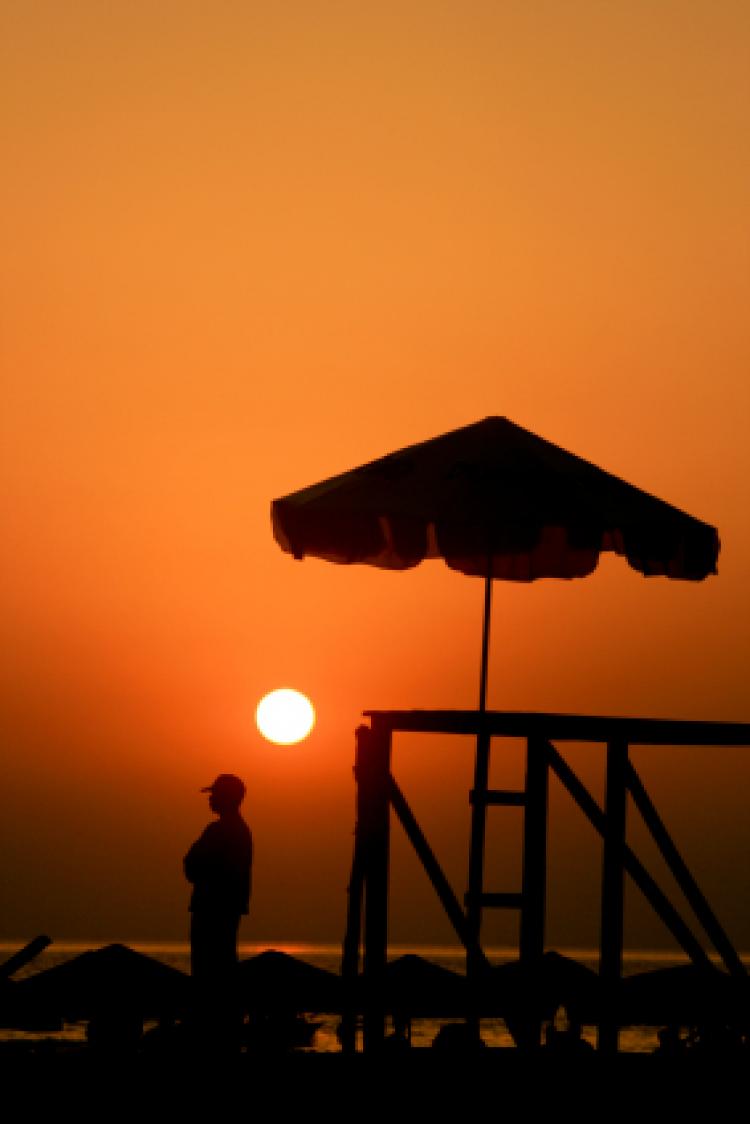 Sea beach at afternoon. Coxs bazaar, Bangladesh