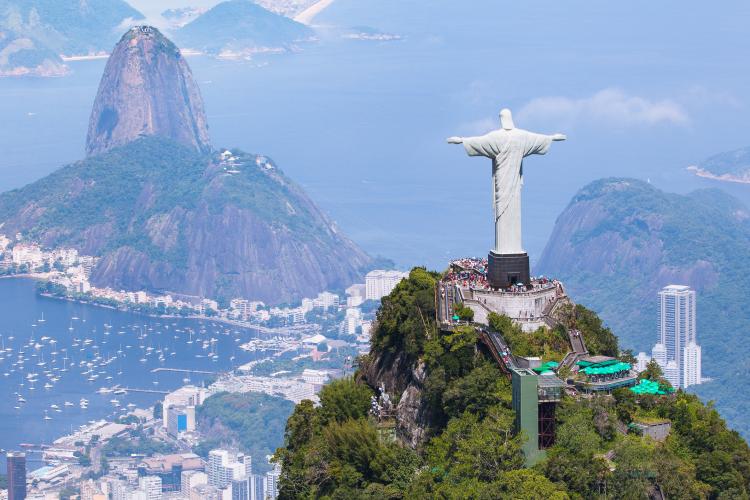 Christ the Redeemer in Rio de Janeiro, Brazil
