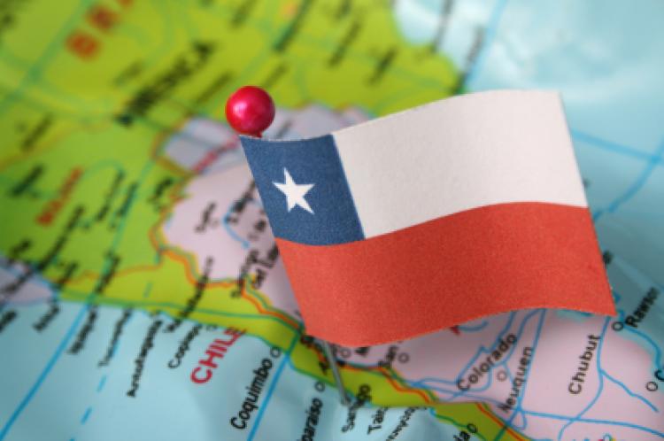 Chile Map illustration