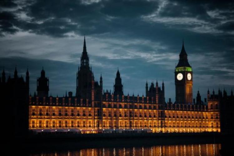 Big Ben and the Houses of Parliament (London, England).