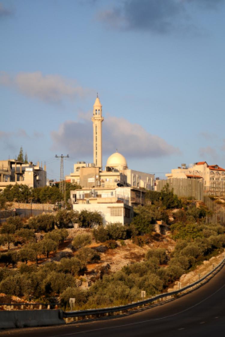 Arab village at West Bank.