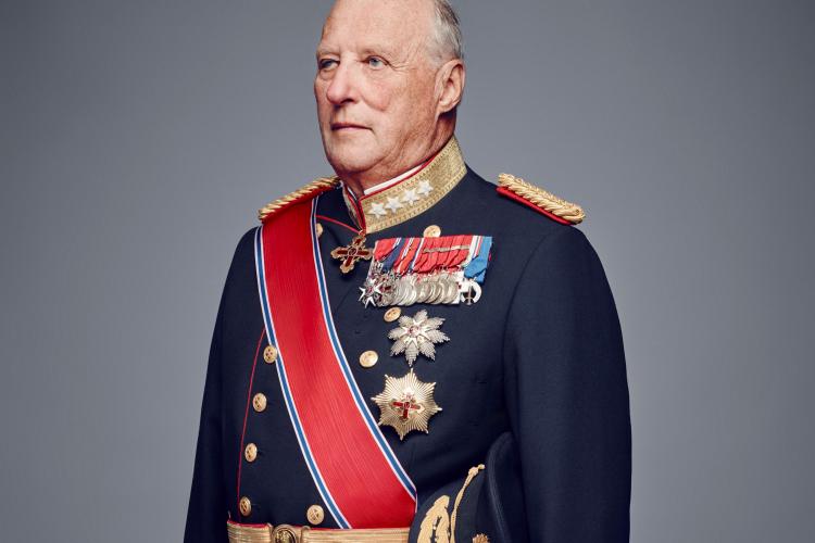 H.M. King Harald V of Norway. 