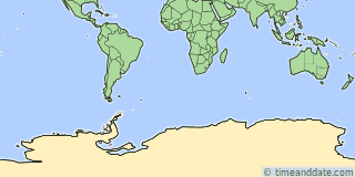 Location of Orcadas