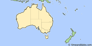 Location of Lord Howe Island