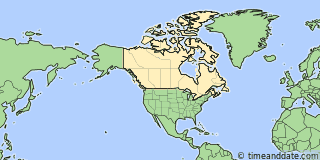 Location of Dawson City