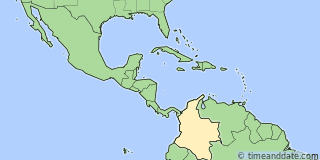 Location of Barranquilla