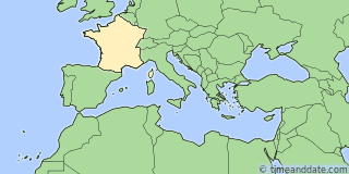 Location of Brive-la-Gaillarde