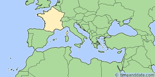 Location of Bastia