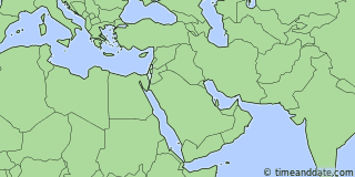 Location of Tel Aviv