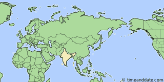 Location of Osmanabad