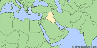 Location of Nasiriya