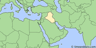 Location of Karbala