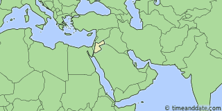 Location of Madaba