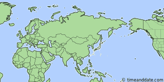 Location of Tokyo