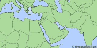 Location of Kuwait City