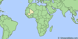 Location of Timbuktu