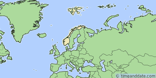 Location of North Cape