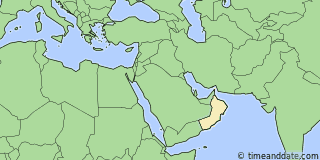 Location of Salalah