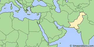 Location of Quetta