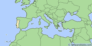 Location of Lisbon