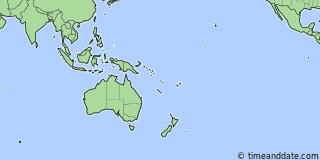 Location of Koror