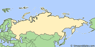 Location of Krasnoyarsk