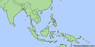 Location of Singapore