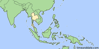 Location of Nakhon Sawan