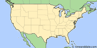 Location of Washington DC