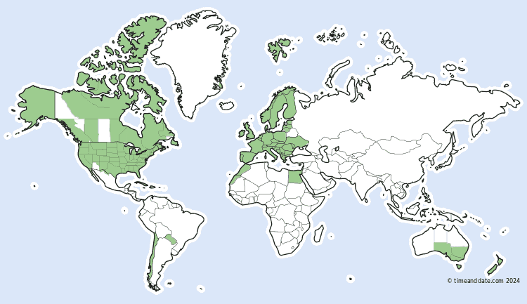 Daylight Saving Time Around The World 2023