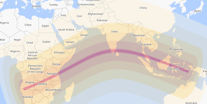 Annular Solar Eclipse on May 21, 2031
