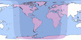 Map of the 20340928 Partial Lunar Eclipse