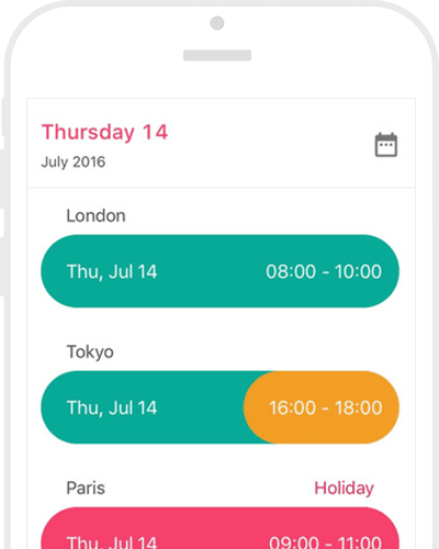 time zones meeting scheduler