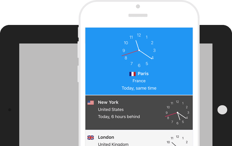 Syncronizes your favorite cities across all your iOS devices using iCloud.