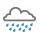 Lots of rain.