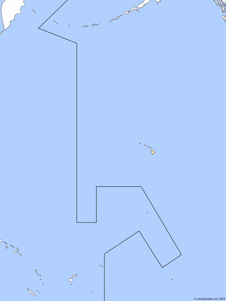 Time zone map of W