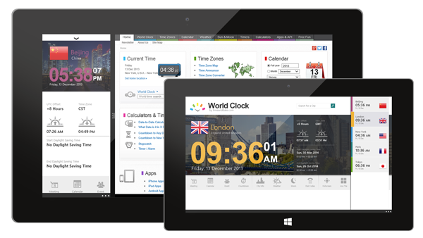 world clock for desktop windows 10