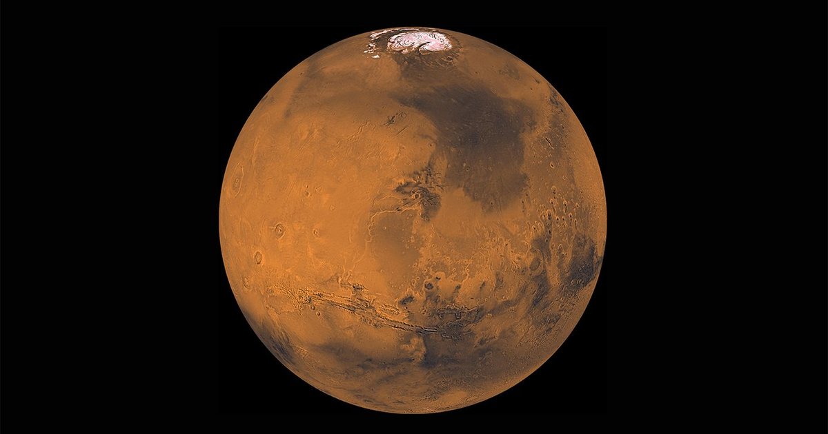 New map of Mars created from data collected by NASA