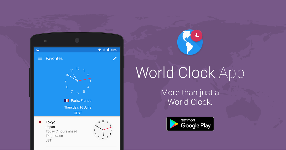 world clock download