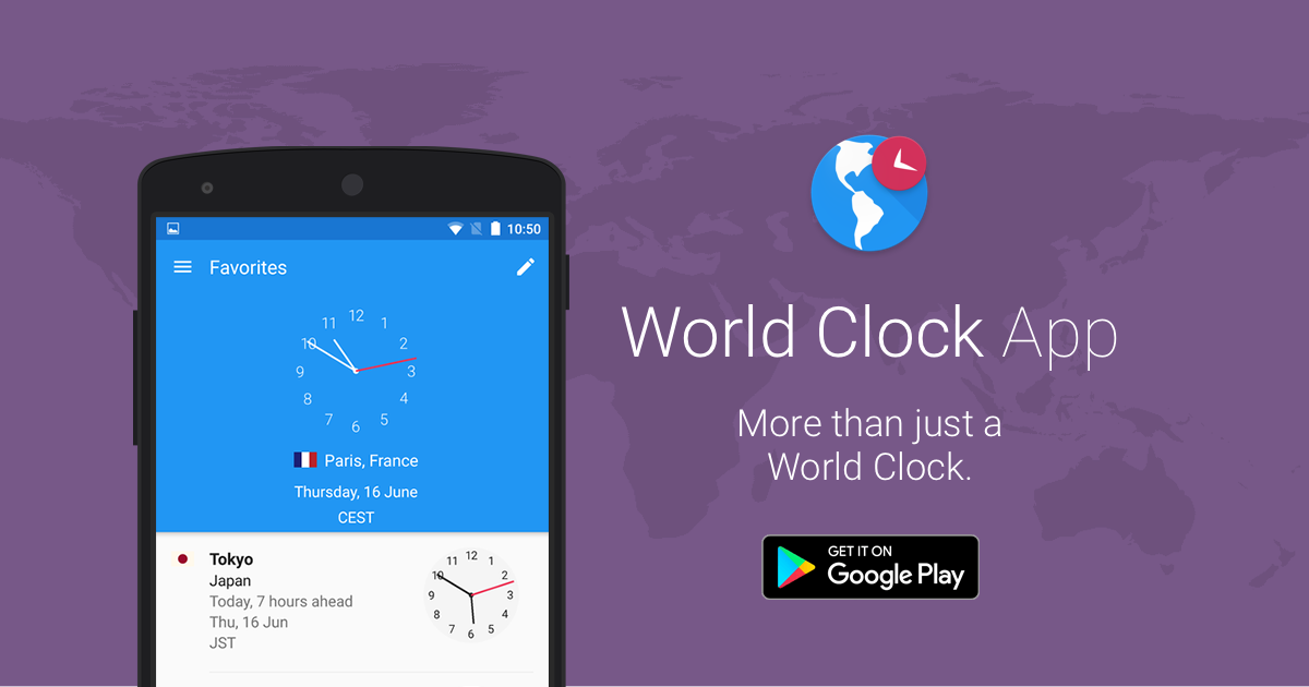 World Clock App For Android